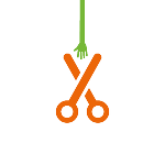 Symbolbild in Form einer gezeichneten Hand und einer Schere Symbolbild in Form einer gezeichneten Hand und einer Schere