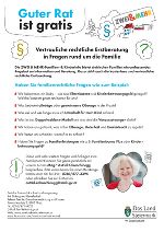 Infoblatt "Guter Rat ist gratis"