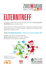 ELTERNTREFF in Leoben: "Die digitale Generation" - Aufwachsen in einer vernetzten Welt
