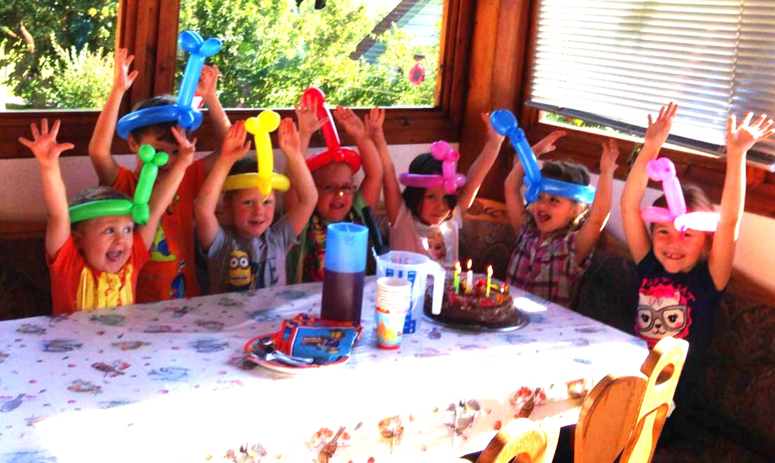 Auch bei der Tagesmutter wird ein tolles Kinderfest geifeiert.