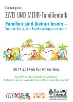Einladung Familientalk © Land Steiermark