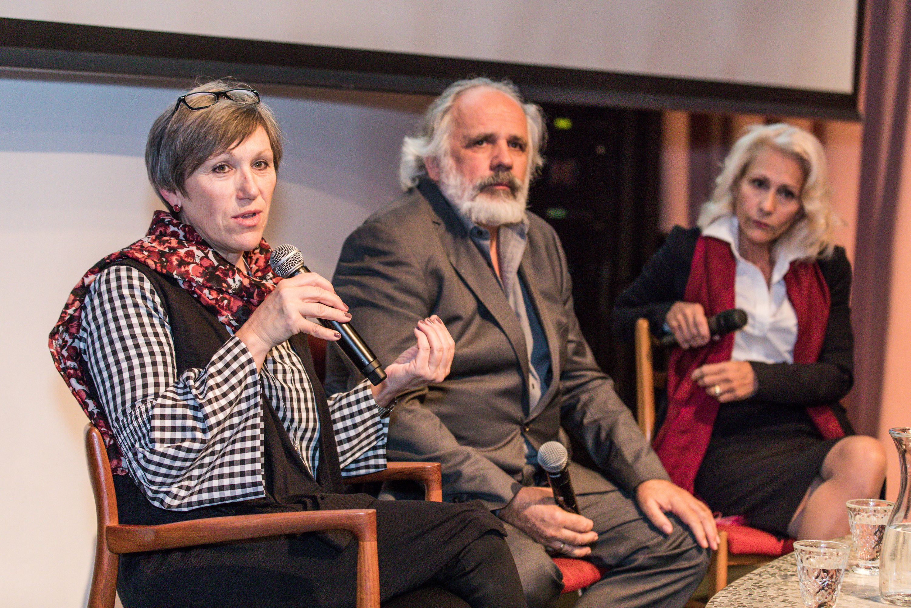v.l.n.r.: Doris Fleck (Institut für Familienfragen), Dr. Philip Streit (Institut für Kind, Jugend und Familie),  Prof.in Dr.in Martina Leibovici-Mühlberger, MSc