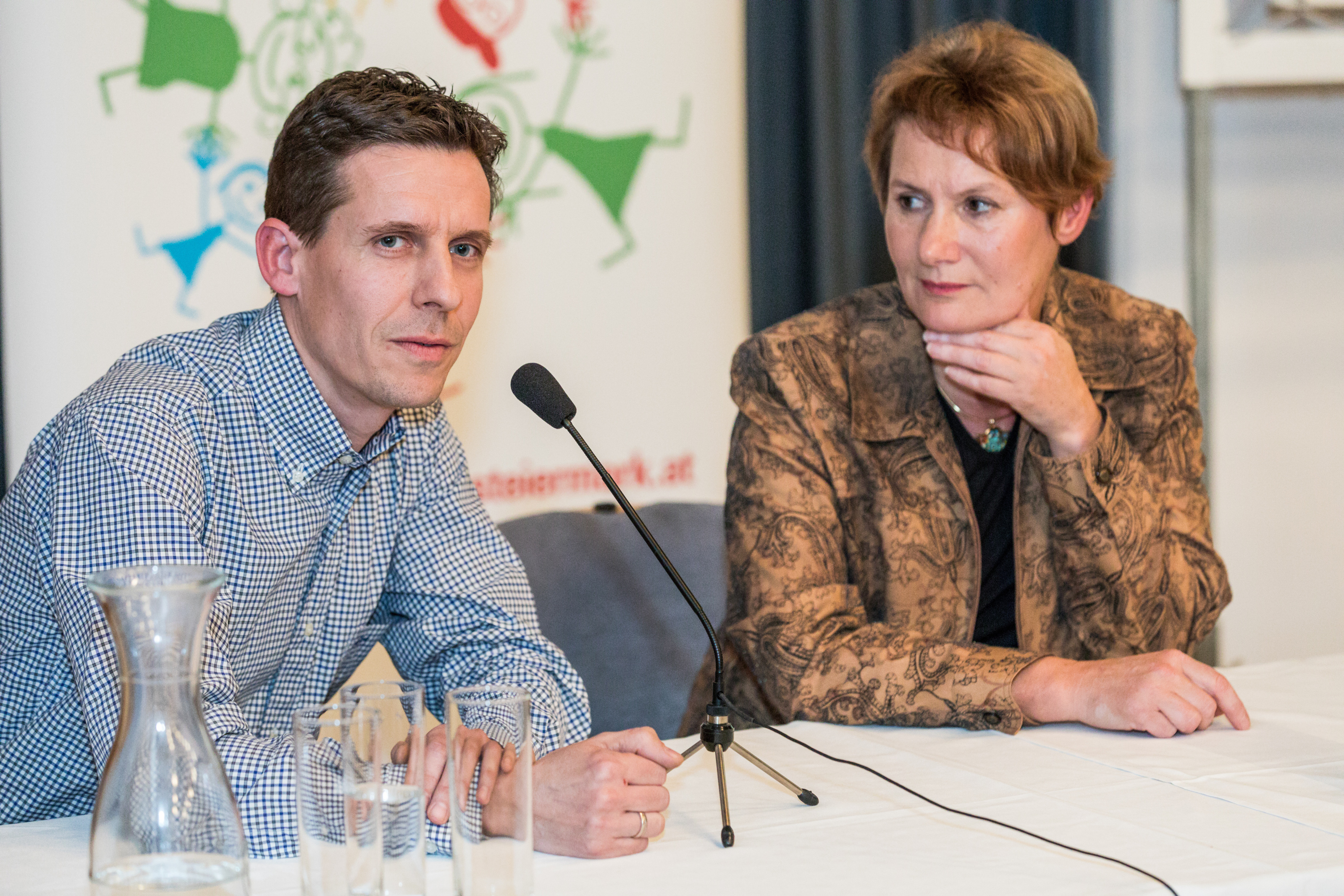 Ing. Andreas Allmer (Tagesvater AUSTIN BFP „Schneckenhaus"), Mag.a Sonja Kahr (Familienberatung Rettet das Kind)