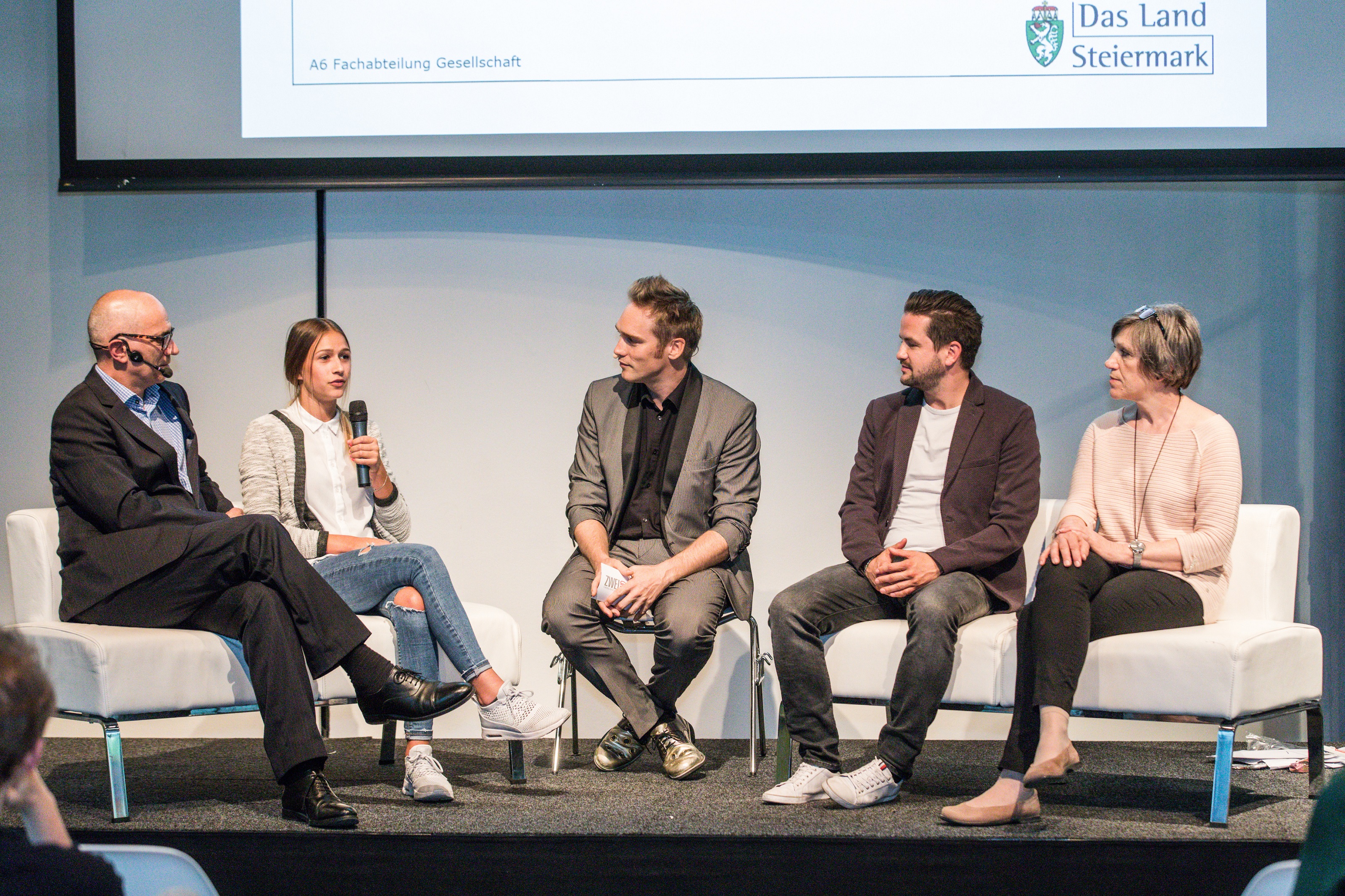 v.l.n.r.: Thomas Feibel, Kerstin Geimer, Paul Sommersguter, Christian Barboric und Doris Fleck