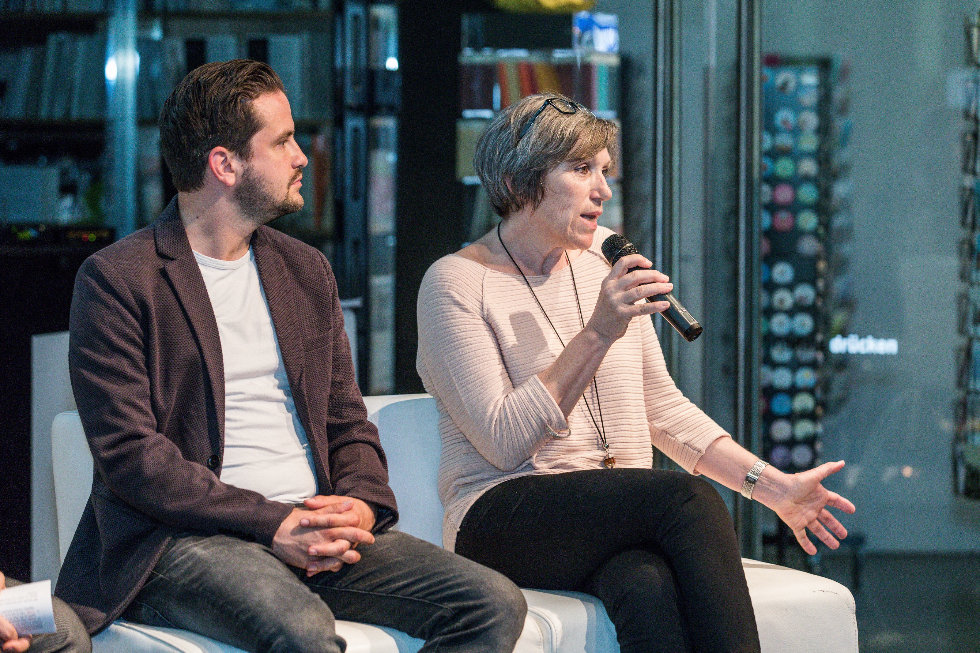 Christian Barboric und Doris Fleck