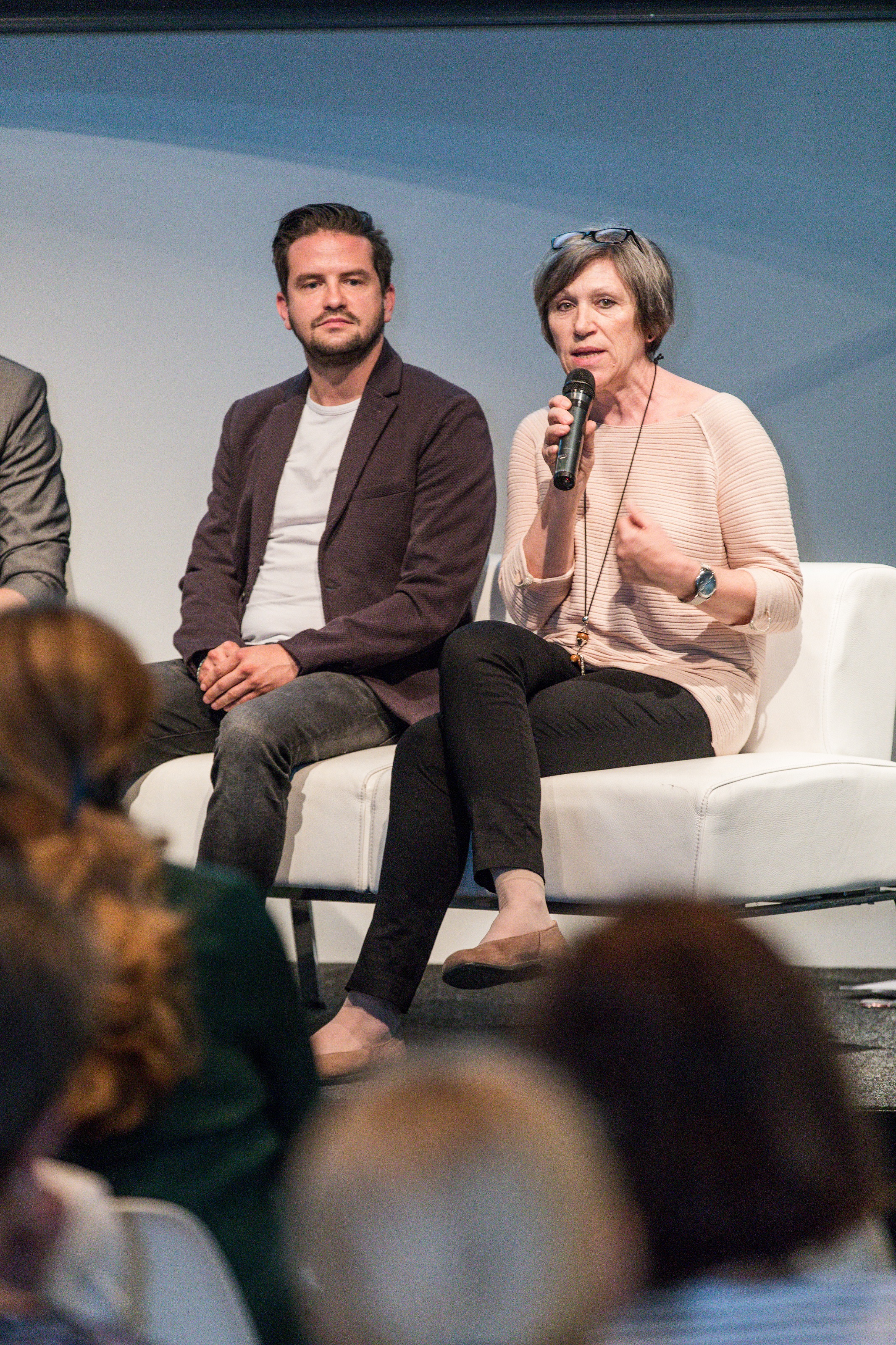Christian Barboric und Doris Fleck