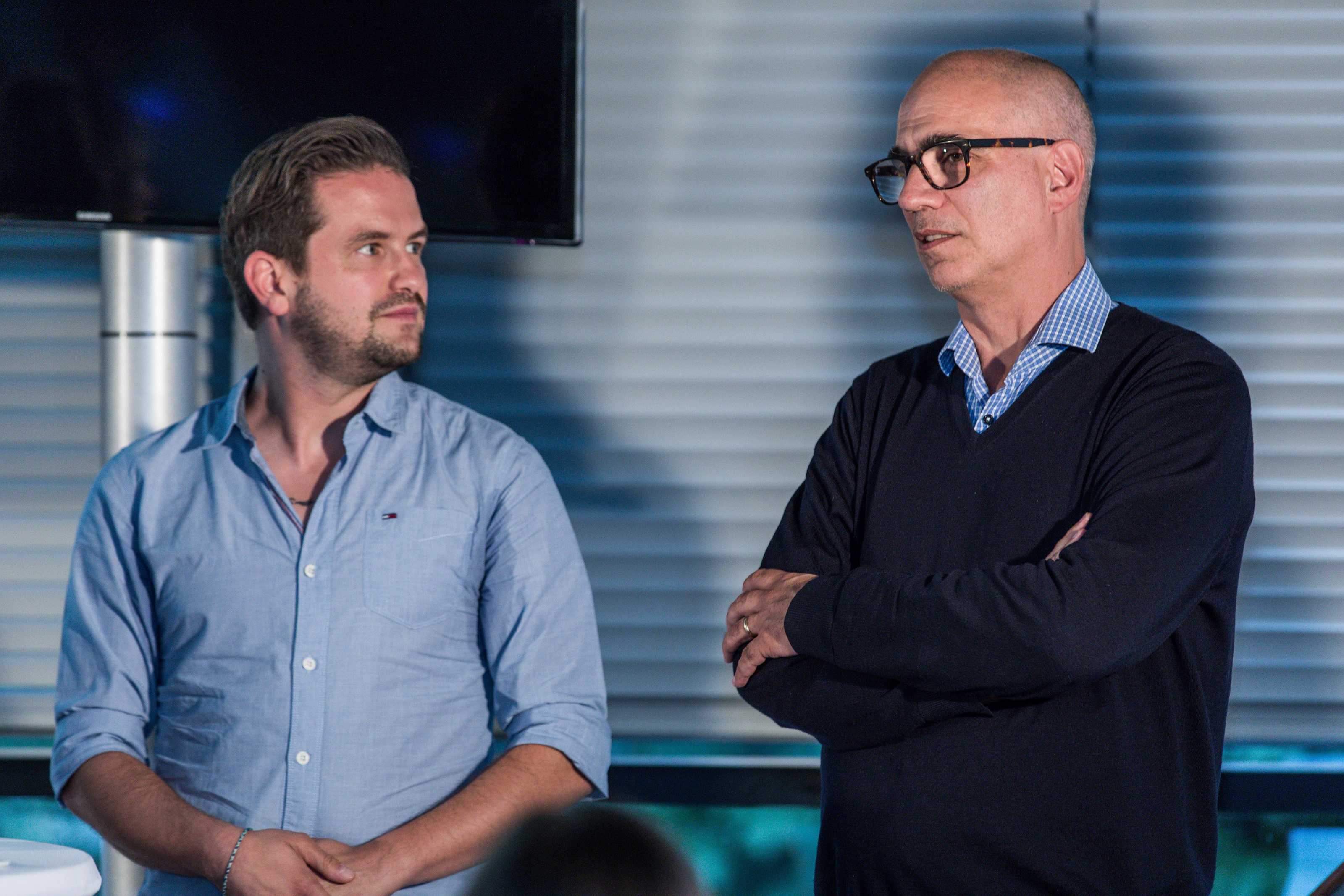 v.l.n.r.: Christian Barboric, Thomas Feibel