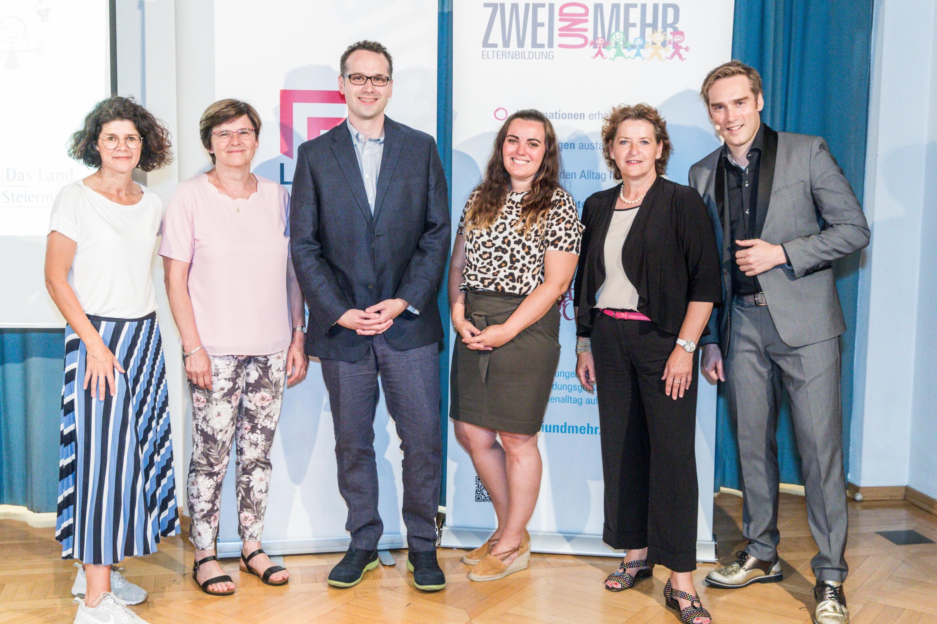 Claudia Leeb, Birgit Sandler, Bernhard Riederer, Silvia Dobrovnik, Ursula Lackner, Paul Sommersguter, Organisations- bzw. gesamtes Team  "ImpulsgeberInnen" nicht am Bild: Birgit Kraus & Karin Hofmann