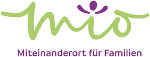 Logo in Form des Schriftzuges MIO - Miteinander für Familien