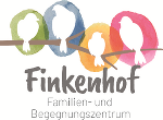 Logo mit dem Schriftzug Finkenhof, Familien- & Begegnungszentrum Logo mit dem Schriftzug Finkenhof, Familien- & Begegnungszentrum