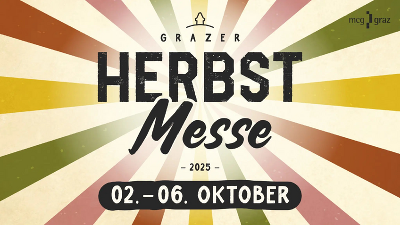 Banner für die Grazer Herbstmesse 2025