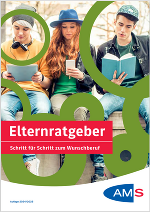 Drei junge Menschen mit unterschiedlichen Kopfbedeckungen sitzend auf einer Mauer mit Tablet, Handy und Buch in den Händen